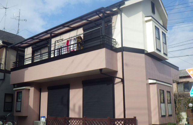 E様邸（埼玉県 越谷市） 外壁塗装施工事例