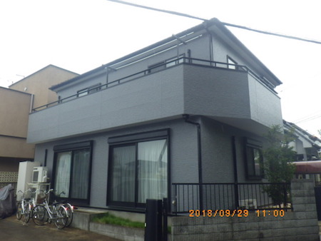 K様邸（埼玉県 越谷市 七左町）外壁塗装施工事例
